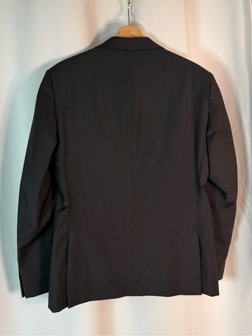 Calvin Klein Men's Slim Fit Charcoal Suit - Elegant Everyday Tailored Set